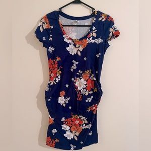 Old navy maternity fitted floral dress